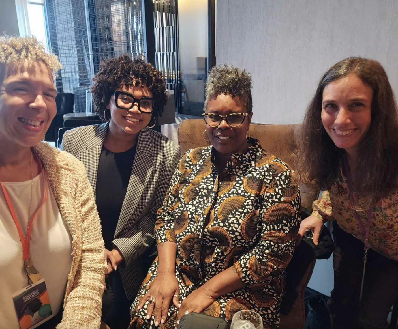 Attendees enjoying the 1st Maryland Black Perinatal Health & Reproductive Justice Summit!