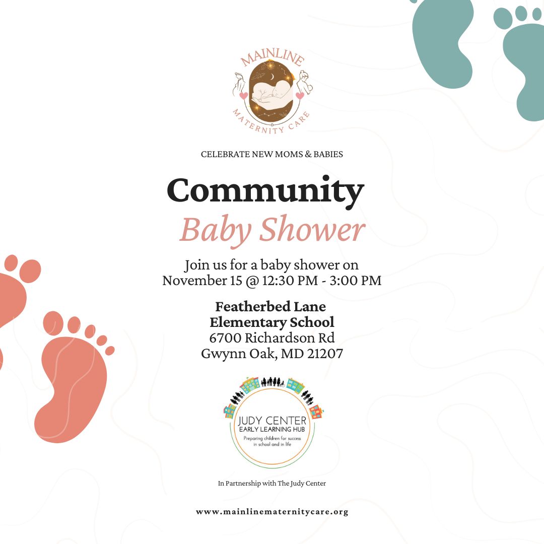 Community Baby Shower, Mainline Maternity Care,